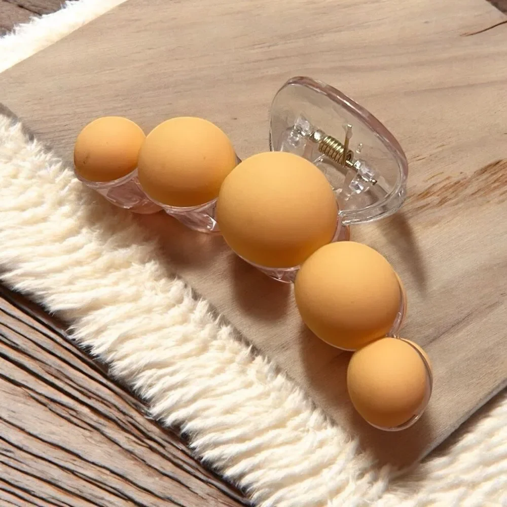 🤯5/$25🤯 Light Orange Bubble Hair Claw
